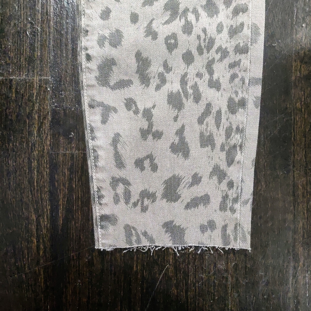 Current Elliott Animal Print Stiletto Jeans - Picture 3 of 6